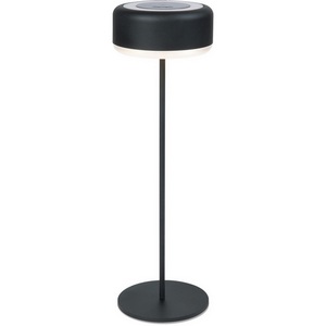 Изображение товара Настольная лампа светодиодная беспроводная, встроенный аккумулятор 2200mAh, диммер Uniel ULM-D950 3W/3000-6500K/DIM IP54 BLACK