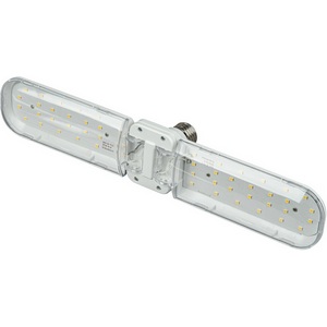 Изображение товара Лампа светодиодная для растений, форма "P" лепестковая, прозрачная, спектр для фотосинтеза с высокой цветопередачей Uniel LED-P65-16W/SPFS/E27/CL/P2 PLP32WH