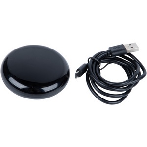 Изображение товара Умный ИК-пульт Wi-Fi, универсальный. micro-USB 5V (в/к). 18м. Голосовое управление приложение UnielSmart Uniel ULC ULC-A700 18M/WF BLACK