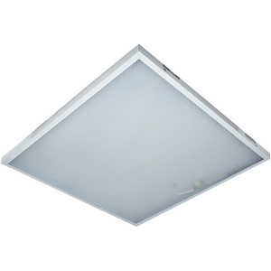 Изображение товара Светильник светодиодный потолочный универсальный 6500K 588X588x25мм в комплекте с и/п Uniel ULP-6060-36W/6500К IP40 GRILYATO WHITE