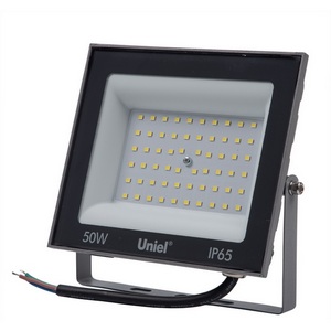 Изображение товара Прожектор уличный светодиодный 6500K серый Uniel ULF-F23-50W/6500K IP65 160-240V GREY