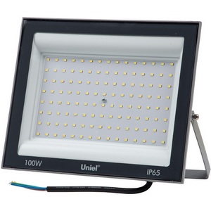 Изображение товара Прожектор уличный светодиодный 6500K серый Uniel ULF-F23-100W/6500K IP65 160-240V GREY
