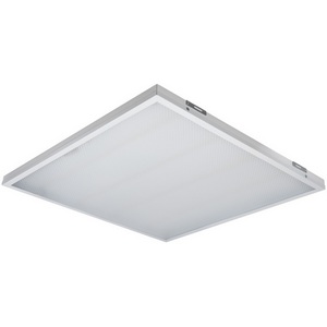 Изображение товара Светильник светодиодный потолочный универсальный 3000K 588X588x25мм в комплекте с и/п Uniel ULP-6060-36W/3000К IP40 GRILYATO WHITE