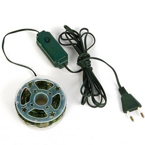 Изображение товара Гирлянда на елку электрическая светодиодная Роса", 50м. 500 светодиодов, разноцветный свет Uniel ULD-S5000-500/DGA MULTI IP20 DEW"