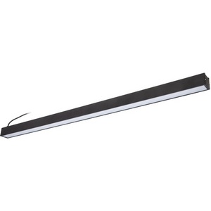 Изображение товара Подвесной светодиодный светильник линейный 5000К алюминий/черный Uniel ULO-K10D 52W/5000K/L125 IP65 BLACK