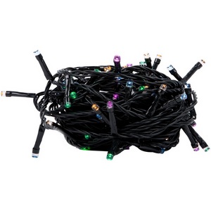 Изображение товара Гирлянда светодиодная, 10м. 100 светодиодов, белый, желтый, зеленый, красный, розовый, синий свет Uniel ULD-S1000-100/DGA MULTI-3 IP20