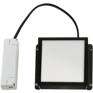 Изображение товара Светильник светодиодный потолочный встраиваемый. 4000K, для ячеек 100x100мм, в комплекте с и/п Uniel Grilyato Mini ULP-1010 7W/4000К IP40 GRILYATO OPAL BLACK