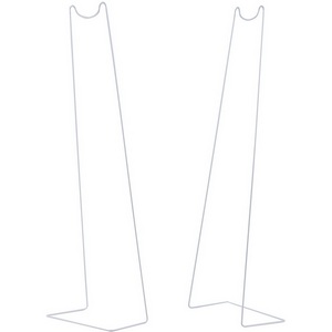 Изображение товара Подставка металлическая для светильника ULZ-P8, высота 600 мм. белая Uniel UFP-G26S H60 WHITE