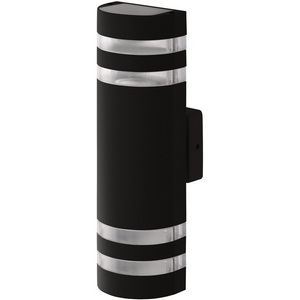 Изображение товара Настенный светильник уличный под лампы Е27 черный Uniel UUL-S16A 2x60W/E27 IP65 BLACK