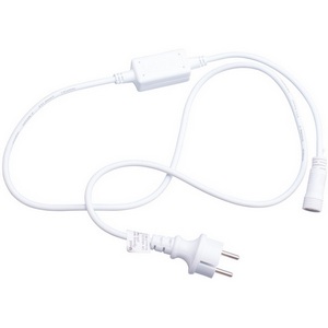 Изображение товара Провод питания для гирлянд серии F90PRO 1,5м. статика/мерцание IP67 белый Uniel UCX-F90 P/1.5M/WH