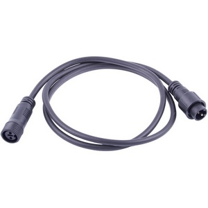 Изображение товара Удлинитель для гирлянд серии F90PRO 1м статика/мерцание IP67 черный Uniel UCX-F90 E/1M/BK