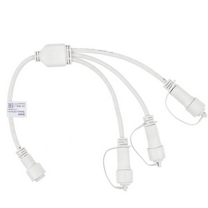 Изображение товара Провод-разветвитель для гирлянд серии F90PRO 0,4м. 3 выхода статика/мерцание IP67 белый Uniel UCX-F90 S3/0.4M/WH Изображение товара Провод-разветвитель для гирлянд серии F90PRO 0,4м. 3 выхода статика/мерцание IP67 белый Uniel UCX-F90 S3/0.4M/WH