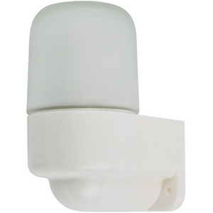 Изображение товара Светильник настенный влагозащищенный под лампу Е27 угловой для бань и саун Uniel UWL-K03R 60W/E27 IP65 WHITE