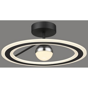 Изображение товара Потолочная светодиодная люстра с пультом управления Velante 431-107-02 кольцо