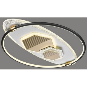 Изображение товара Потолочная светодиодная люстра с пультом беспроводной с пультом управления Velante 438-327-04 кольцо