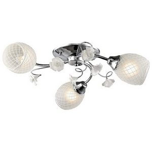 Изображение товара Потолочная люстра с узором в клетку Velante 705-107-03