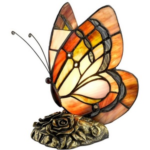 Изображение товара Настольная лампа с бабочками Velante 805-824-01