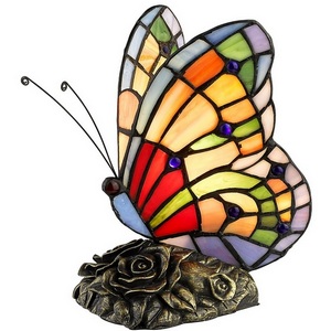 Изображение товара Настольная лампа с бабочками Velante 805-864-01