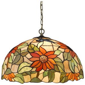 Изображение товара Подвесной светильник Velante 817-806-03 с цветами