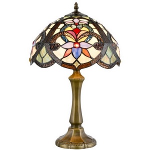 Изображение товара Настольная лампа Velante 826-804-01 с цветами