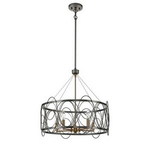 Изображение товара Подвесная люстра 983 Vele Luce Stradivario VL4104P05 в виде свечи