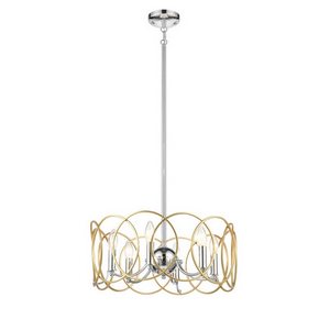 Изображение товара Подвесная люстра Vele Luce Vita VL4234P06 в виде свечи