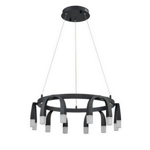 Изображение товара Подвесной светодиодный светильник 983 Vele Luce Negro VL7102P12 кольцо