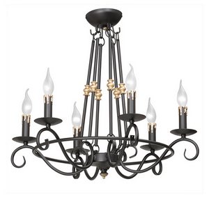 Изображение товара Подвесная люстра ковка Vitaluce V1039/6 в виде свечи