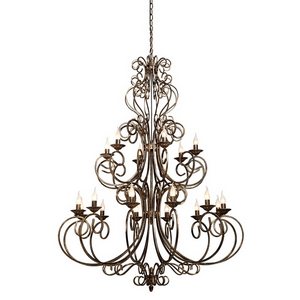 Изображение товара Большая люстра Vitaluce V1094-1/12+6 в виде свечи