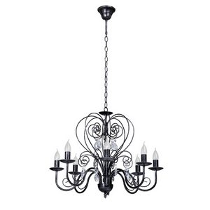 Изображение товара Подвесная люстра ковка Vitaluce V1179/8 в виде свечи