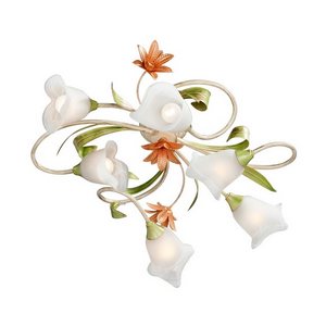 Изображение товара Потолочная люстра Vitaluce V1532/6PL с цветами