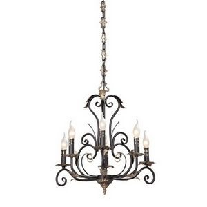 Изображение товара Подвесная люстра Vitaluce V1694-1/6 в виде свечи