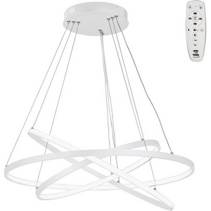 Изображение товара Подвесной светильник с ПДУ светодиодный LED 80Вт, 2700-6500К Vitaluce V2515DT-0/3S кольцо