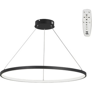 Изображение товара Подвесной светильник с ПДУ светодиодный LED 54Вт, 2700-6500К Vitaluce V2516DT-1/1S кольцо
