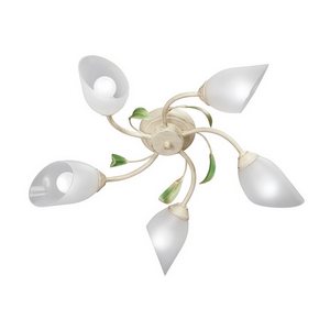 Изображение товара Потолочная люстра Vitaluce V3232/5PL листья