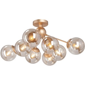 Изображение товара Потолочная люстра молекулы на штанге Vitaluce V3772-8/8PL, 8xE14 макс. 40Вт