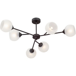 Изображение товара Потолочная люстра молекулы на штанге Vitaluce V3791-1/6PL, 6xE27 макс. 40Вт