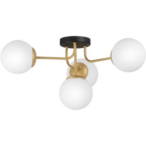 Изображение товара Потолочная люстра Vitaluce V3999-8/4PL в форме шара