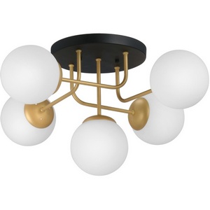 Изображение товара Потолочная люстра Vitaluce V3999-8/5PL в форме шара