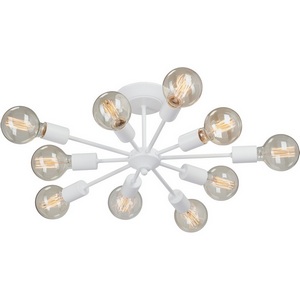 Изображение товара Потолочная люстра на штанге Vitaluce V4261-0/10PL, 10хE27 макс. 40Вт