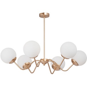 Изображение товара Потолочная люстра на штанге Vitaluce V42740-8/6PL, 6xE14 макс. 40Вт шарики