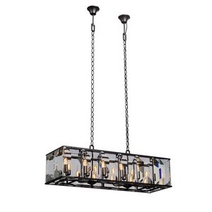 Изображение товара Подвесная люстра хрустальная Vitaluce V4282-1/12 в виде свечи