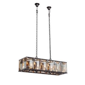 Изображение товара Подвесная люстра хрустальная Vitaluce V4283-1/12 в виде свечи