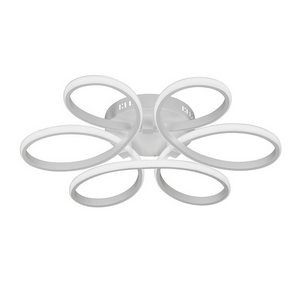 Изображение товара Потолочная люстра светодиодная Vitaluce V4618-0/6PL с цветами