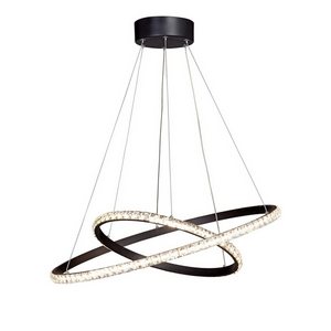 Изображение товара Подвесная люстра хрустальная светодиодная Vitaluce V4628-1/2S кольцо