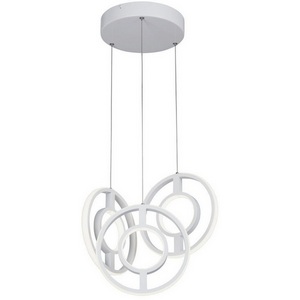 Изображение товара Люстра led подвесная с пластиковым плафоном Vitaluce V4672-0/3S