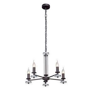 Изображение товара Люстра подвесная длиной 50 см Vitaluce V4766-1/5 в виде свечи