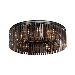 Изображение товара Потолочная люстра с круглым плафоном хрустальная Vitaluce V5182-1/12PL