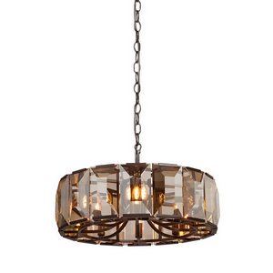 Изображение товара Подвесная люстра хрустальная Vitaluce V5219-1/8 в виде свечи