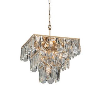 Изображение товара Подвесная люстра хрустальная Vitaluce V5267-8/8+1